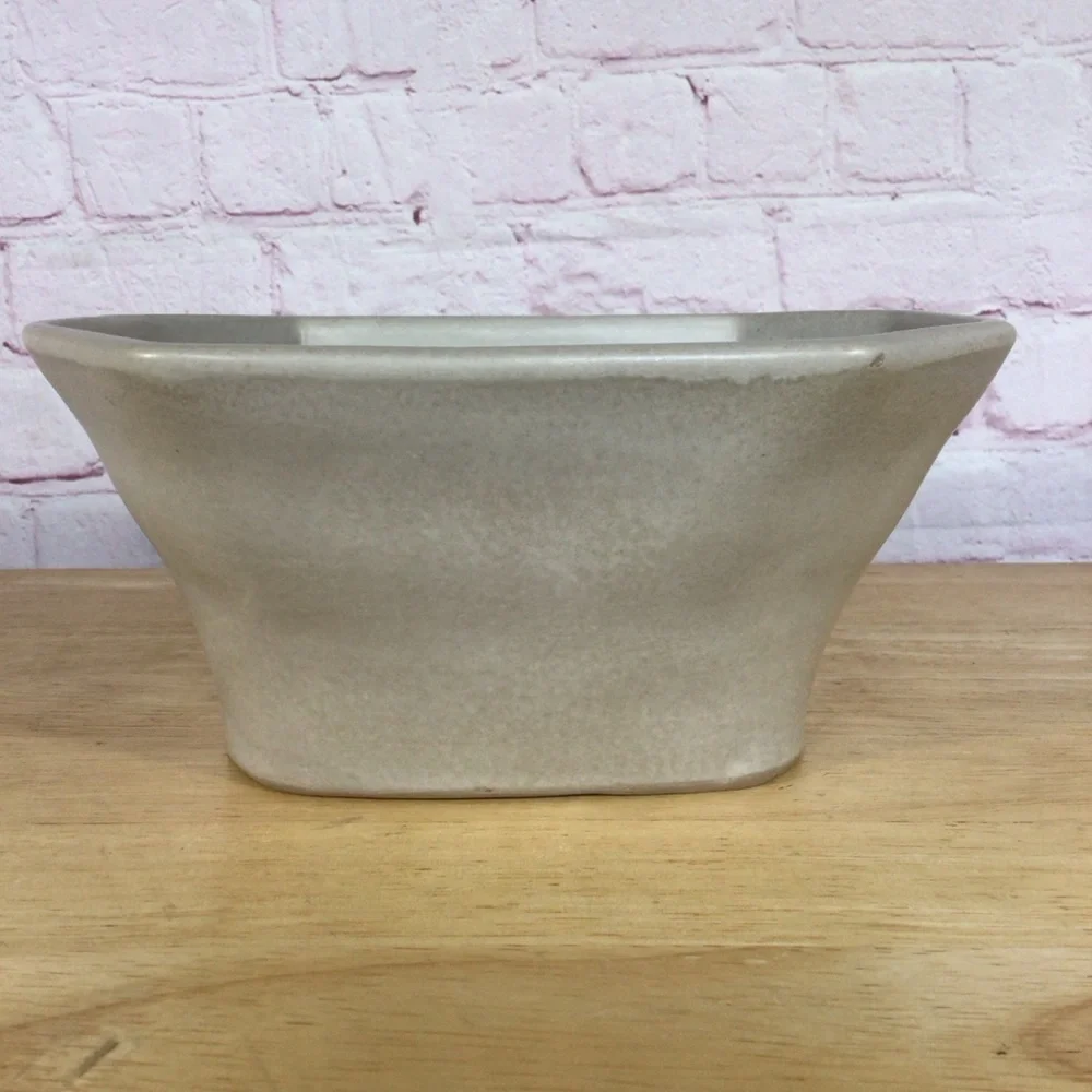 Vintage Handcrafted Chatham Stoneware Grape Design Pudding Mold